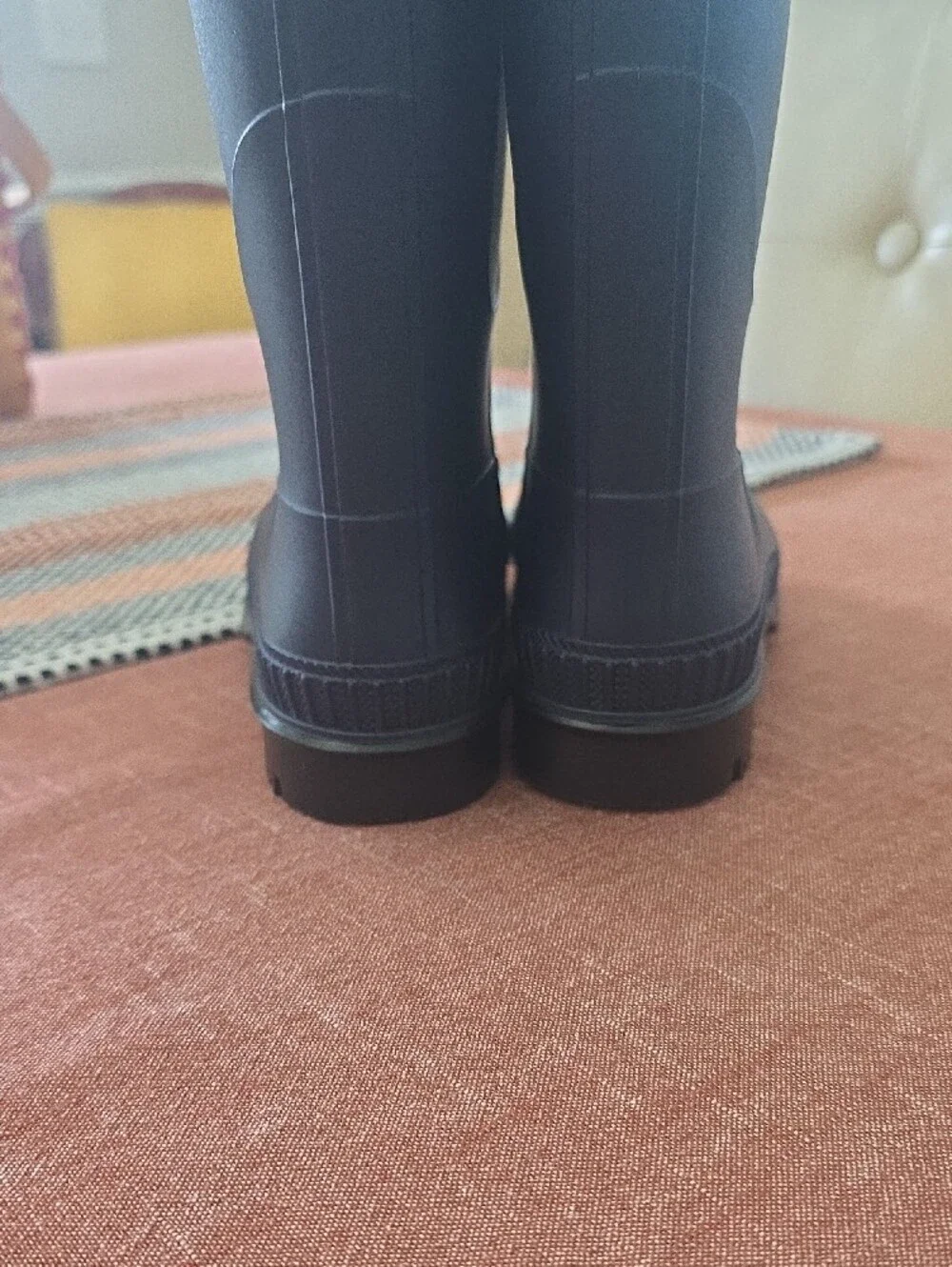 Kamik Navy Waterproof Rubber Boots
